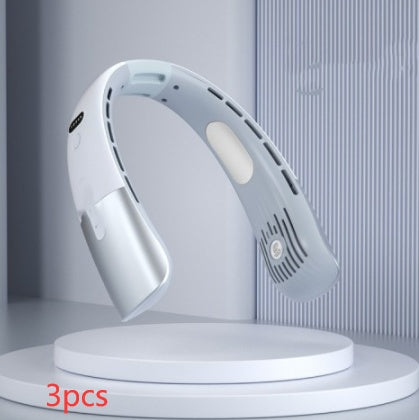 Neck Hanging Type Lazy Bladeless Fan