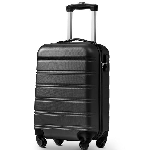 SET OF 3 ABS Hard Shell Travel Trolley Suitcase 4 Wheel Luggage Set Hand Luggage, 20,24,28 Inch