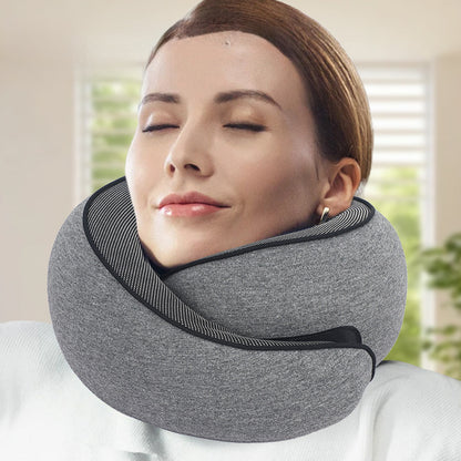 Travel Pillow Neck Pillow Memory Foam Neck Pillow Airplane, Portable Travel Pillows For Airplanes Offices And Cars Travel Neck Pillow Soft Neck Pillow For Traveling