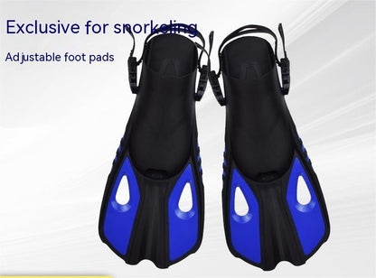 Snorkeling Fins Adjustable Diving Flippers Snorkeling Equipment